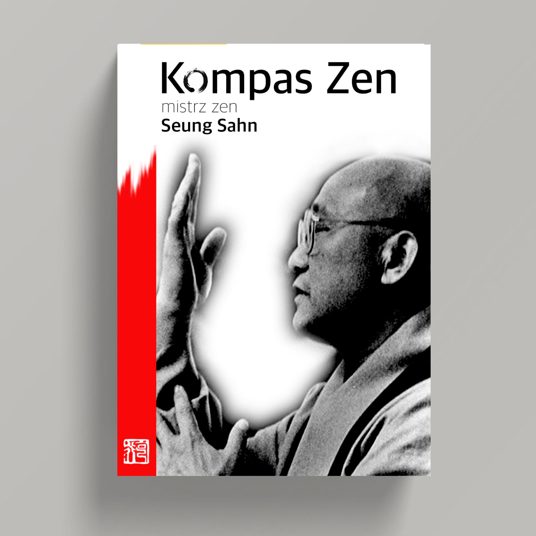 projekt okładki, kompas zen